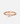 Modern 18ct rose gold ring with a geometric design featuring sparkling baguette-cut diamonds. Perfect for everyday wear.